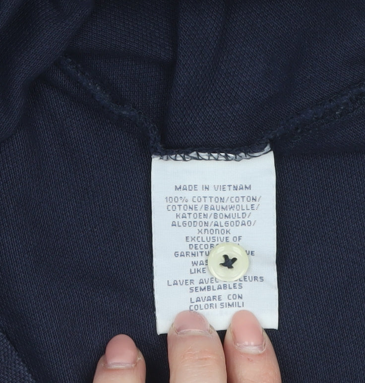 Ralph Lauren Men's Blue Slim Fit Cotton Polo Shirt Size S