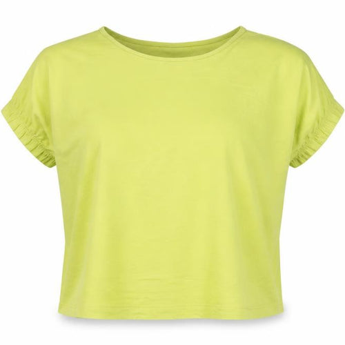 Masai Women Green XS Relaxed Viscose Jersey Short Sleeve T-Shirt