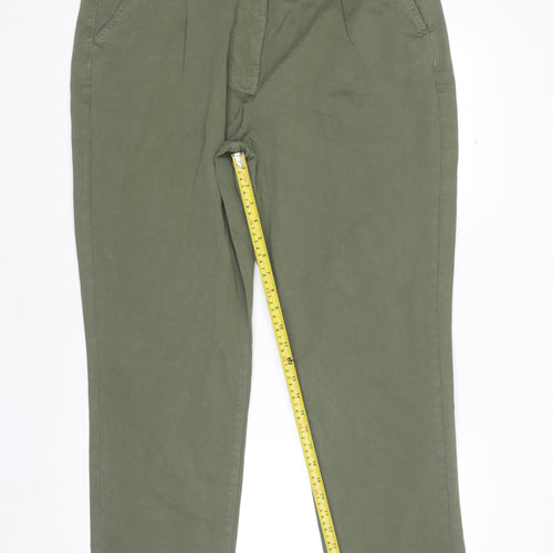 Primark Women’s Green Straight Denim Jeans Size 18 Regular Fit
