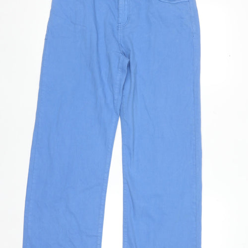 Zac & Zoe Women’s Blue Wide-Leg Stretch Cotton Jeans Size 2XL