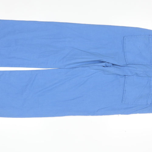 Zac & Zoe Women’s Blue Wide-Leg Stretch Cotton Jeans Size 2XL