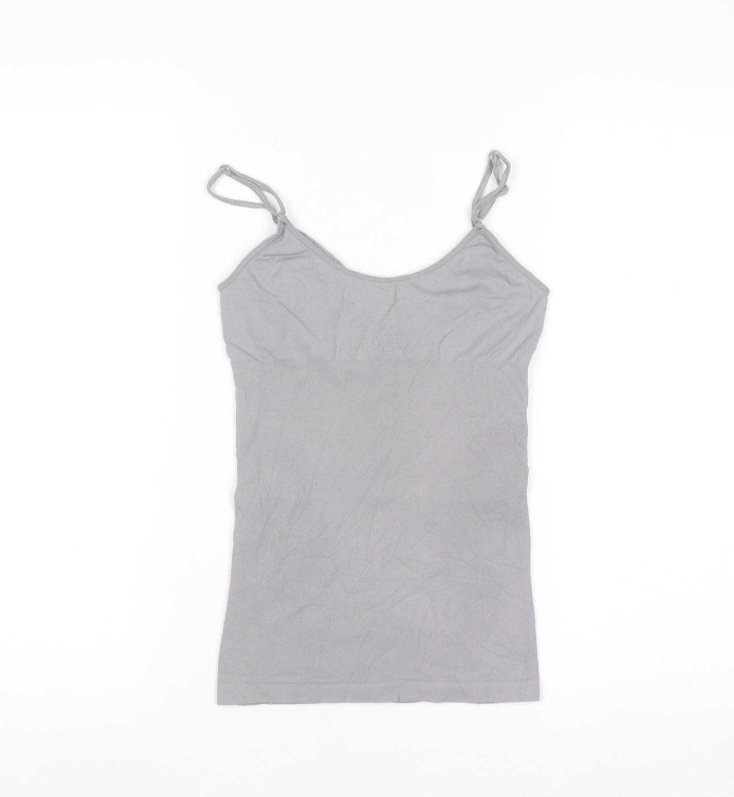 Guess Womens Grey XS Camisole Tank Top Spaghetti Strap