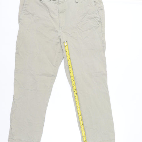 St. Bernard for Dunnes Stores Men's Beige 36N Cotton Chino Trousers