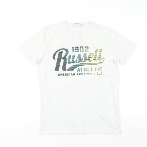 Russell Athletic Boys Grey Graphic Print Sports T-Shirt 14-15 Years