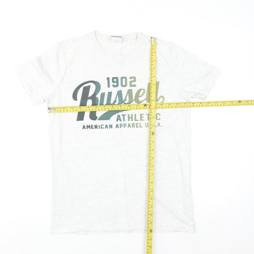 Russell Athletic Boys Grey Graphic Print Sports T-Shirt 14-15 Years