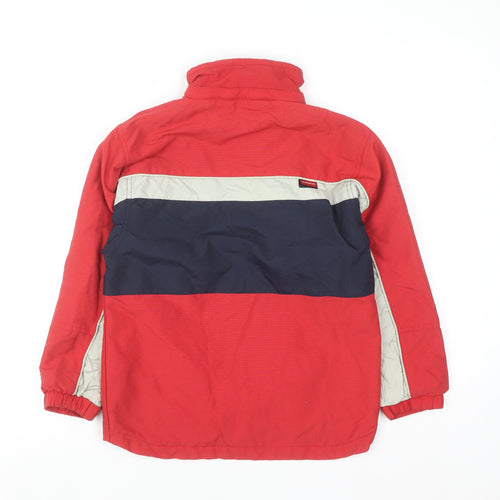 Weatherproof Boys Red Colourblock Lined Puffer Jacket 7 Years