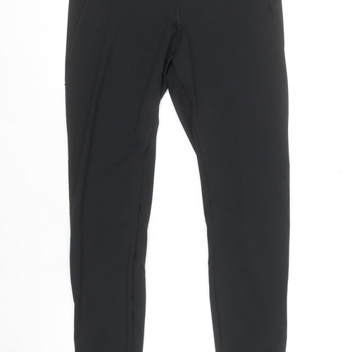 Dunnes Stores Women's Black Ankle Leggings Size M Performance Sport