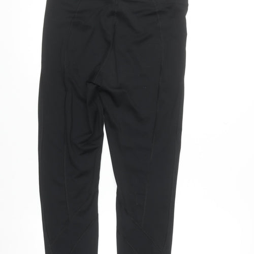 Dunnes Stores Women's Black Ankle Leggings Size M Performance Sport