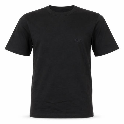 BOSS Men's Black Cotton Crew Neck Short Sleeve T-Shirt Size S