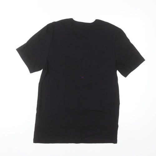 BOSS Men's Black Cotton Crew Neck Short Sleeve T-Shirt Size S