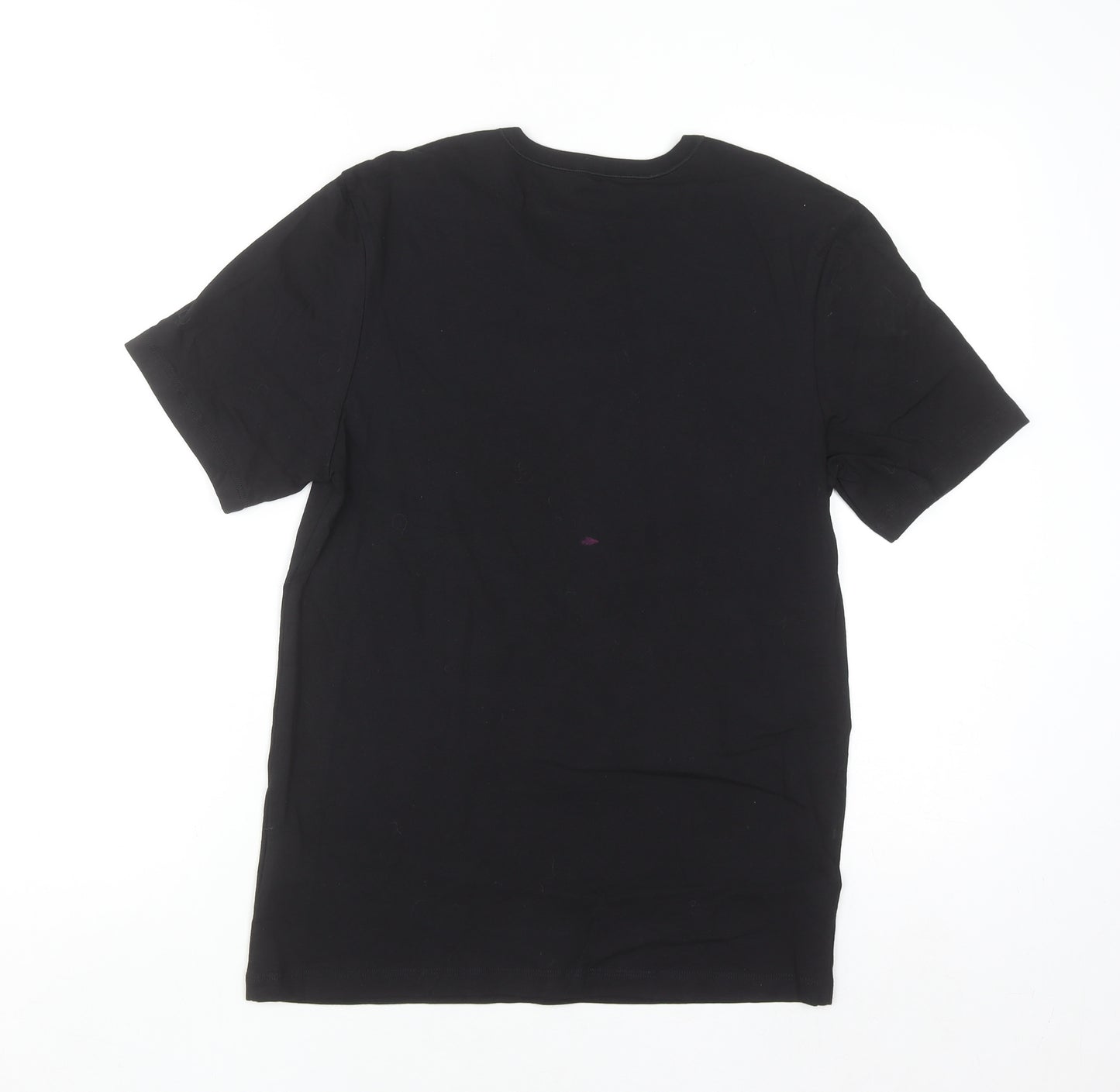 BOSS Men's Black Cotton Crew Neck Short Sleeve T-Shirt Size S