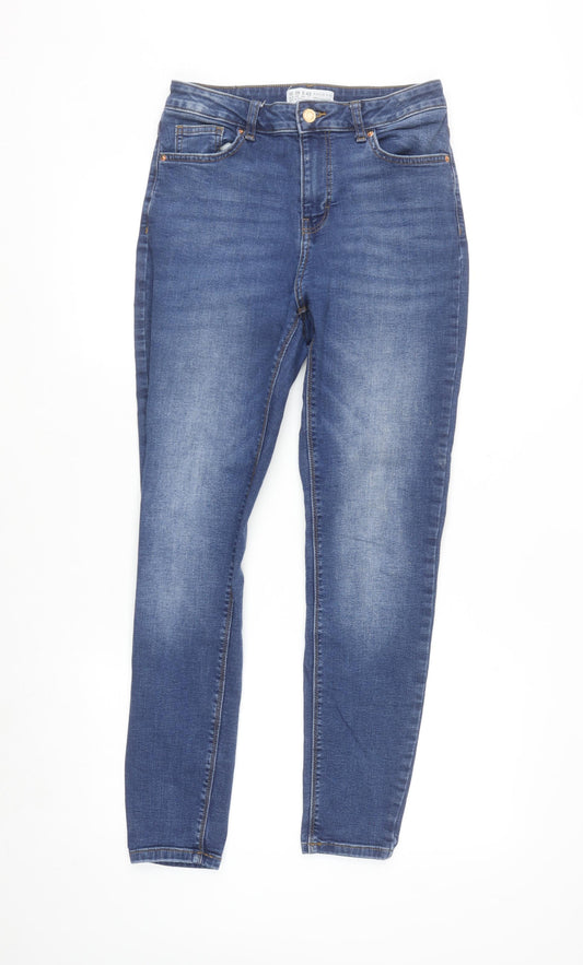 Primark Denim Co Women Blue Size 10 Skinny Jeans Stretch Mid Rise