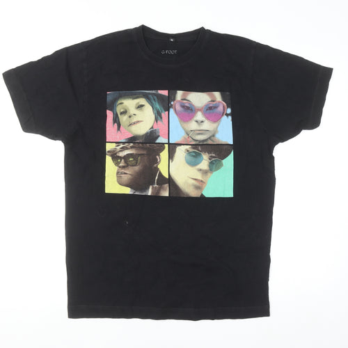 G Foot Men’s Black Gorillaz Humanz Tour 2017 Cotton T-Shirt M