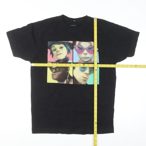G Foot Men’s Black Gorillaz Humanz Tour 2017 Cotton T-Shirt M