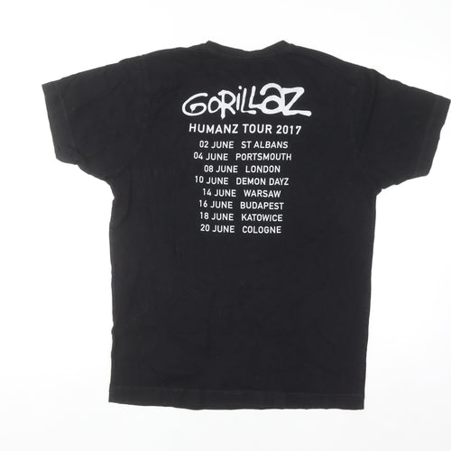 G Foot Men’s Black Gorillaz Humanz Tour 2017 Cotton T-Shirt M