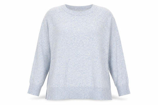 Front view of Next Women's Blue Crew Neck Long Sleeve Knit Jumper, size 20