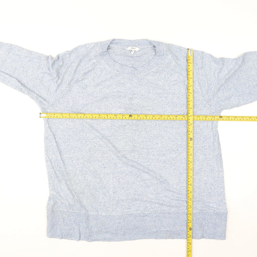 Next Women's Blue Crew Neck Long Sleeve Knit Jumper Size 20