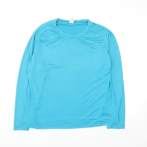 Decathlon Men’s Blue XL Long Sleeve Athletic Quick Dry Top
