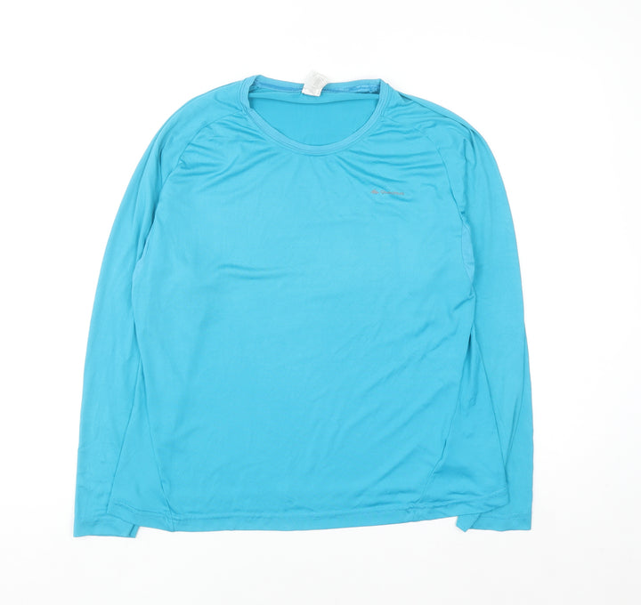 Decathlon Men’s Blue XL Long Sleeve Athletic Quick Dry Top