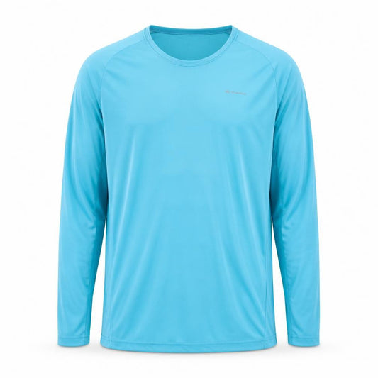 Decathlon Men’s Blue XL Long Sleeve Athletic Quick Dry Top