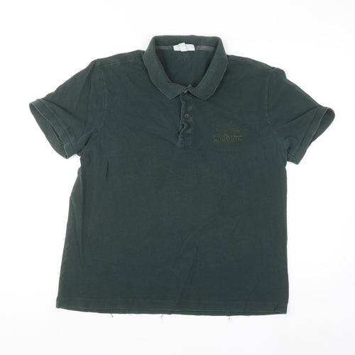 Lacoste Men's Dark Green Regular Fit Polo Shirt XL Cotton Classic