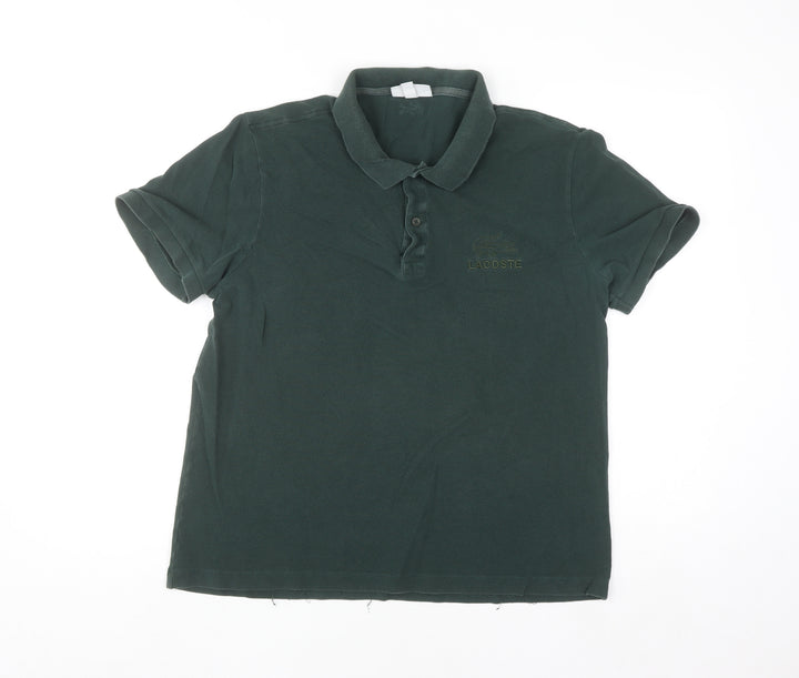 Lacoste Men's Dark Green Regular Fit Polo Shirt XL Cotton Classic