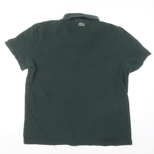 Lacoste Men's Dark Green Regular Fit Polo Shirt XL Cotton Classic