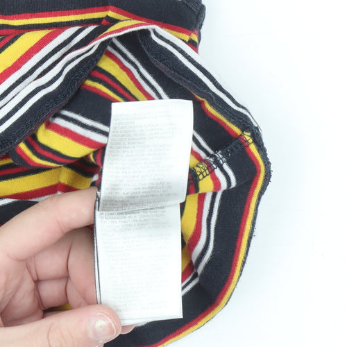 Superdry Womens Multicoloured Striped Cropped Tank Top Size 10