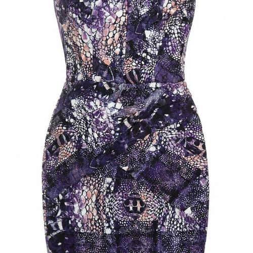 Lipsy Women’s Multicoloured Strapless Bodycon Dress Size 12