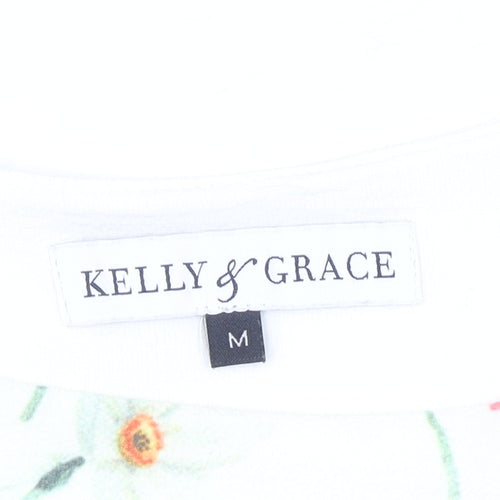 Kelly & Grace Women's Multicoloured Floral Sleeveless Camisole Top M