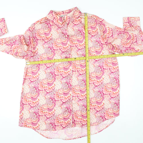 Gallery Womens Multicoloured Geometric Blouse Size 12