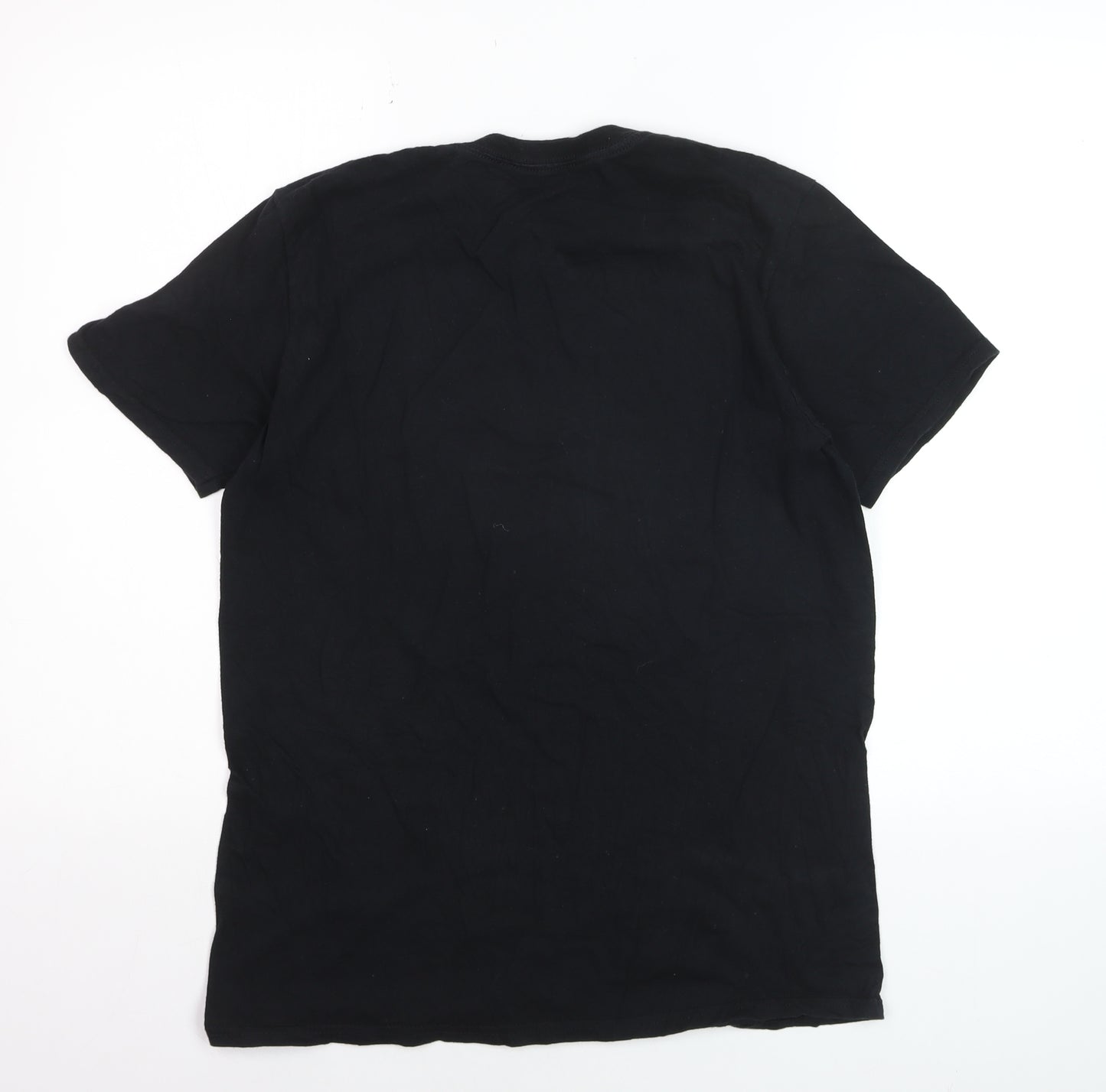 Queen Official Merch Men's Black Medium 80s Rock Band T-Shirt