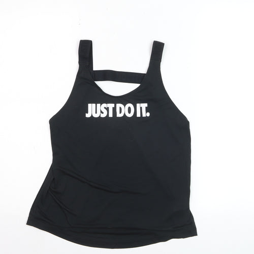Nike Women's Black Dri-FIT Tank Top Size S Athletic Fit
