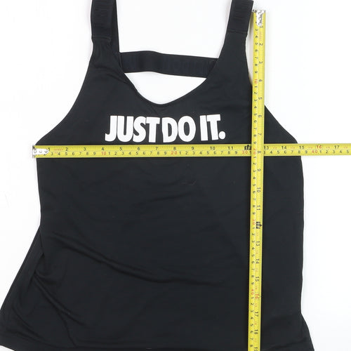 Nike Women's Black Dri-FIT Tank Top Size S Athletic Fit