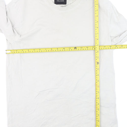 ONLY & SONS Men's Beige Cotton Long Sleeve Casual Top M