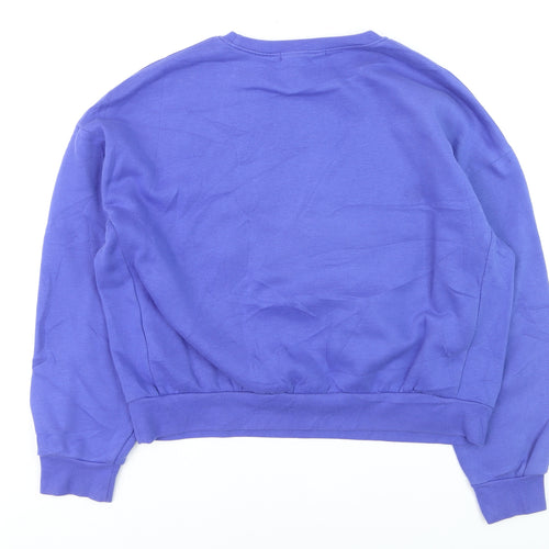 FB Sister Womens Blue Championship Graphic Pullover Sweatshirt XL