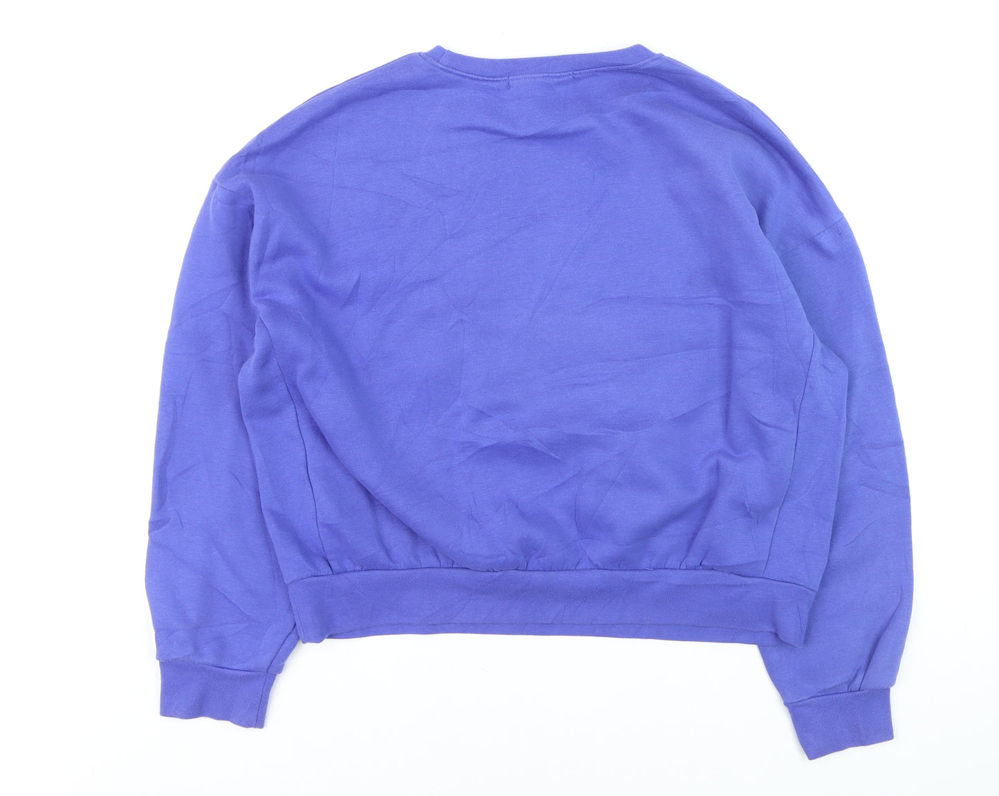 FB Sister Womens Blue Championship Graphic Pullover Sweatshirt XL