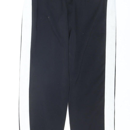 Nike Boys Black XS Jogger Track Pants with Side Stripe