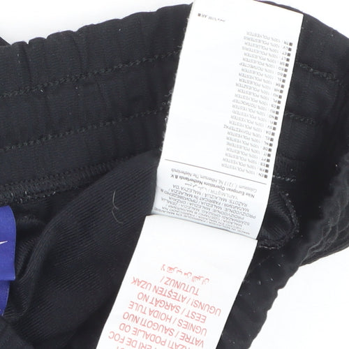 Nike Boys Black XS Jogger Track Pants with Side Stripe