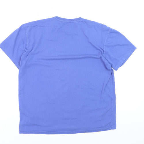 Polo Ralph Lauren Men's Blue Crew Neck Cotton T-Shirt Size S