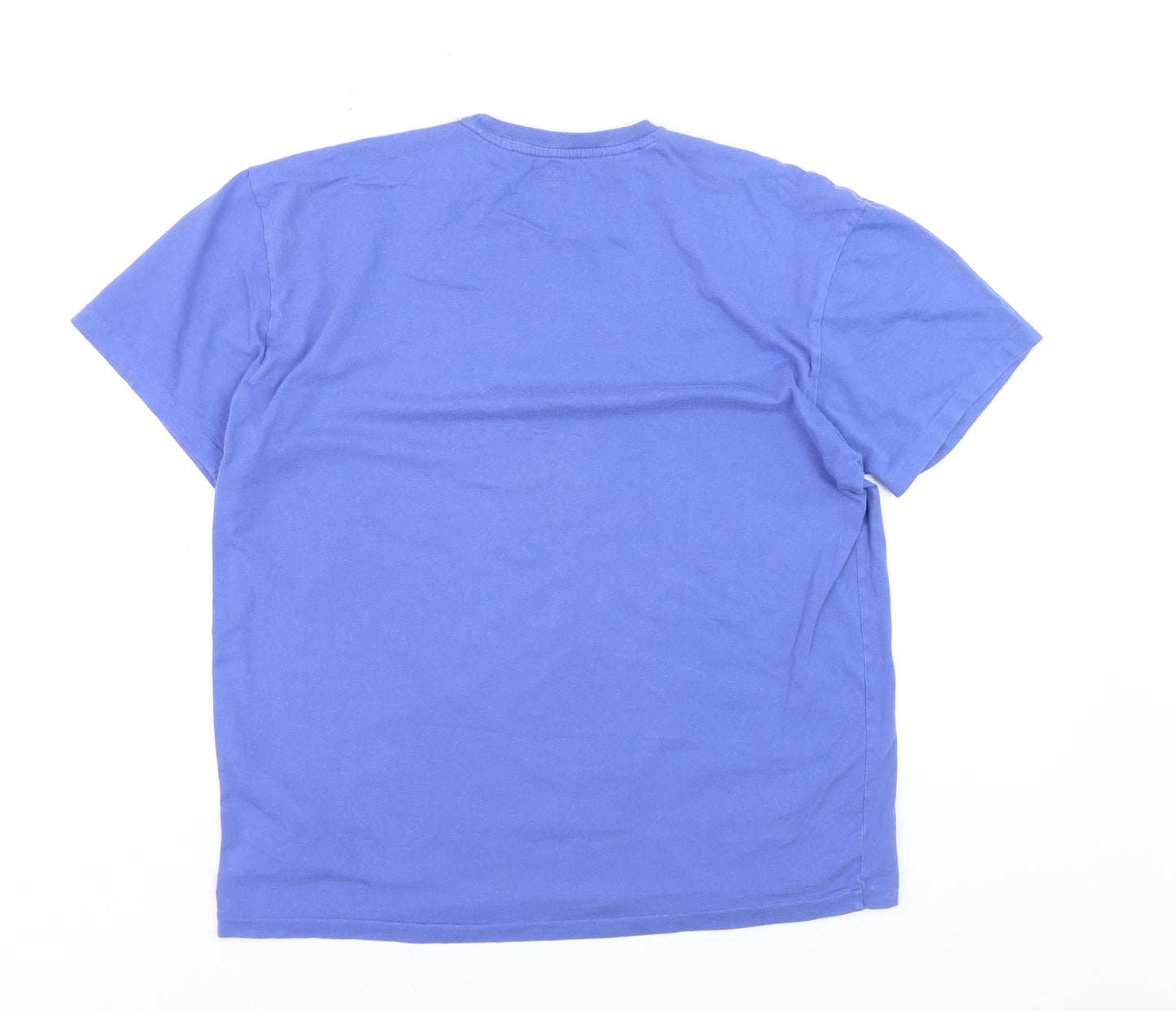 Polo Ralph Lauren Men's Blue Crew Neck Cotton T-Shirt Size S