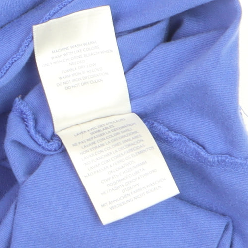Polo Ralph Lauren Men's Blue Crew Neck Cotton T-Shirt Size S