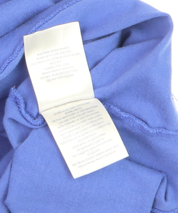 Polo Ralph Lauren Men's Blue Crew Neck Cotton T-Shirt Size S