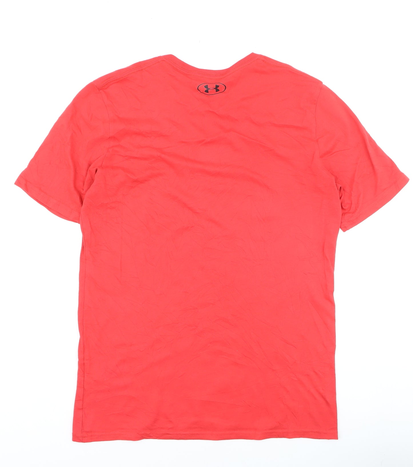 Under Armour Men's Red HeatGear Loose Fit Performance T-Shirt Small