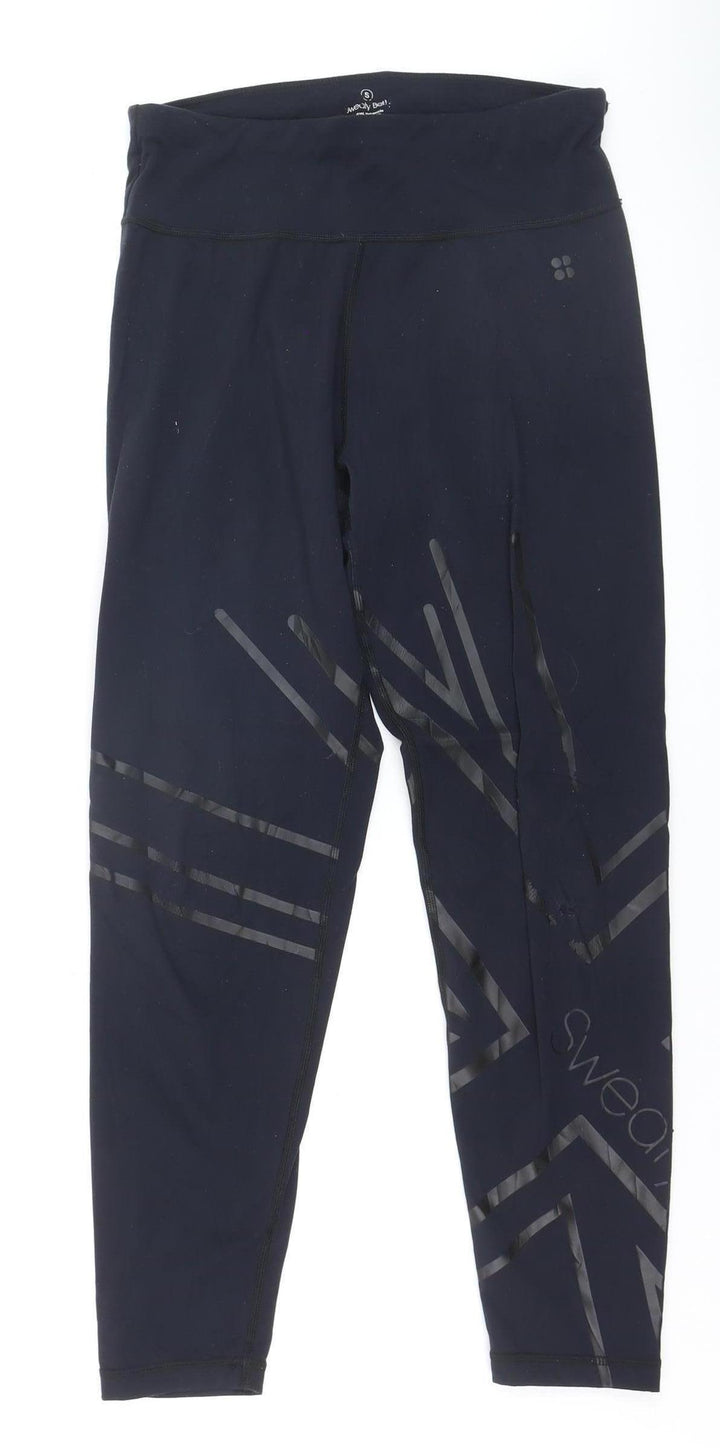 Sweaty Betty Women Black S Leggings Gym Training Yoga Trousers
