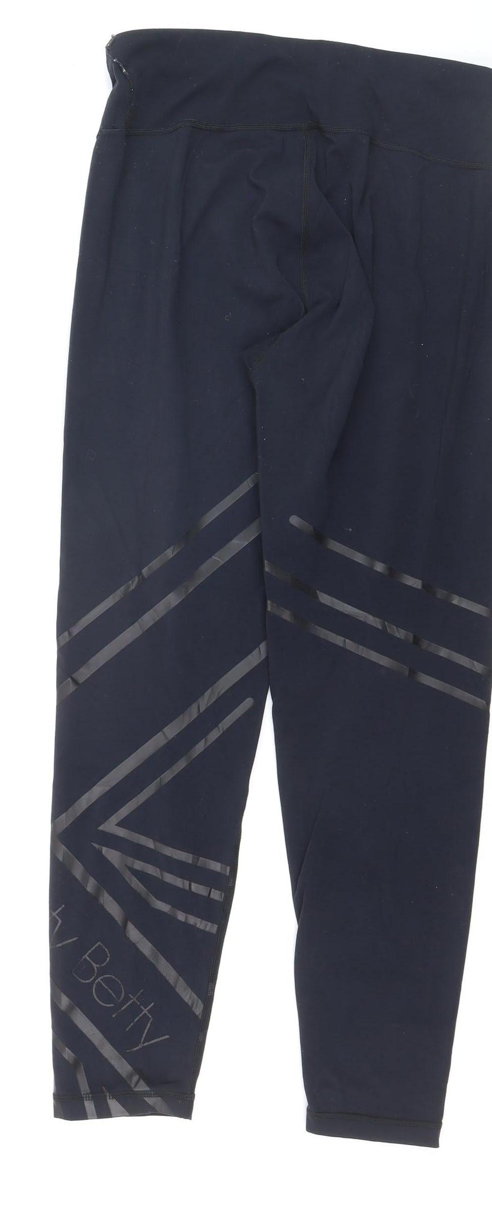 Sweaty Betty Women Black S Leggings Gym Training Yoga Trousers