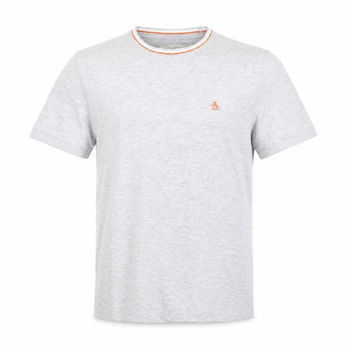 Original Penguin Men's Grey Crew Neck Short Sleeve T-Shirt M