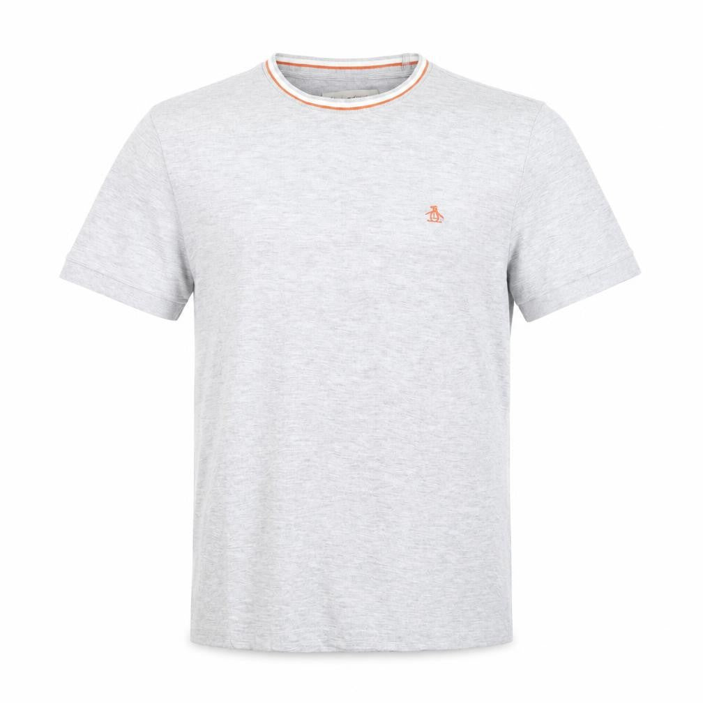 Original Penguin Men's Grey Crew Neck Short Sleeve T-Shirt M