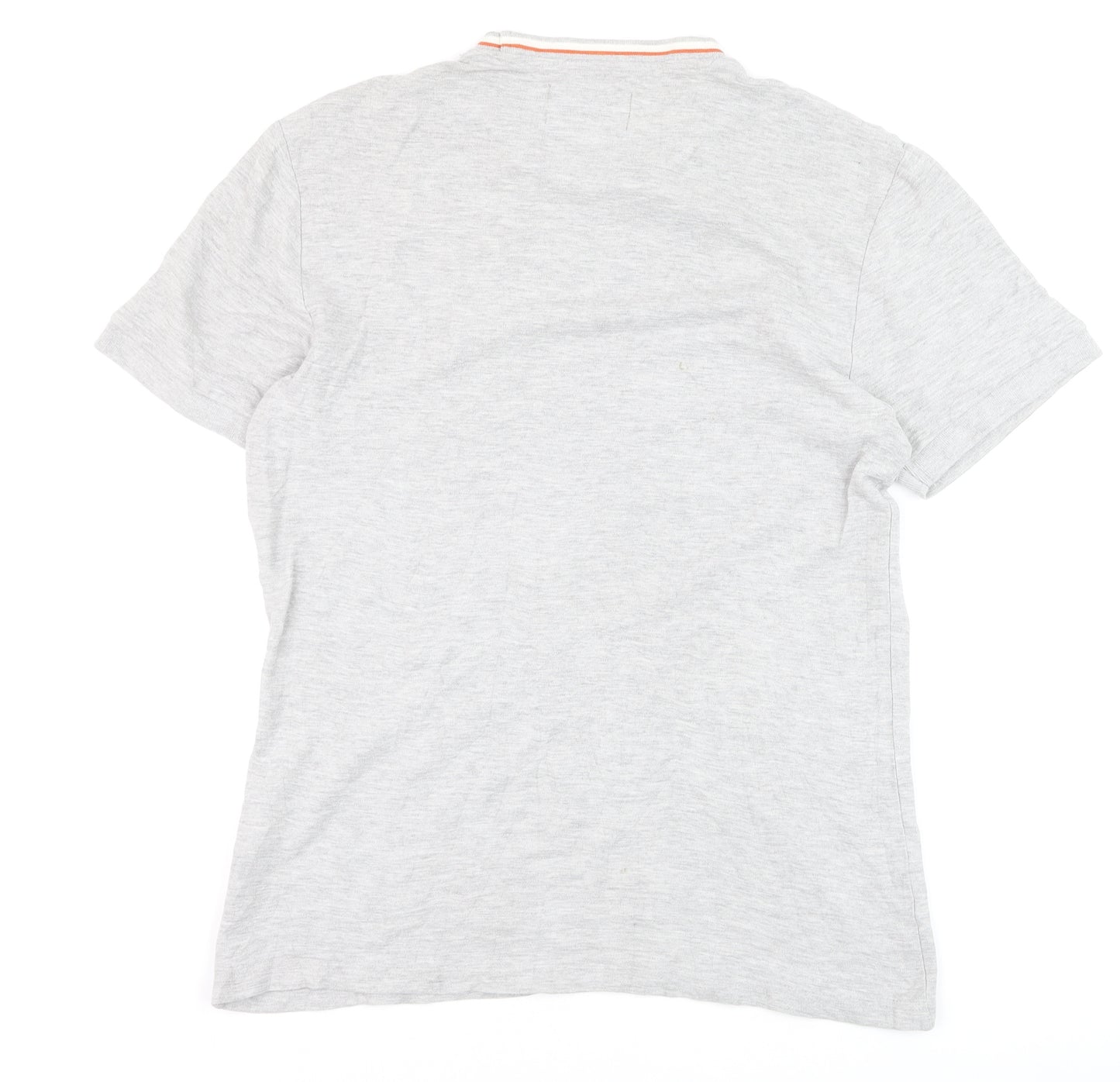 Original Penguin Men's Grey Crew Neck Short Sleeve T-Shirt M