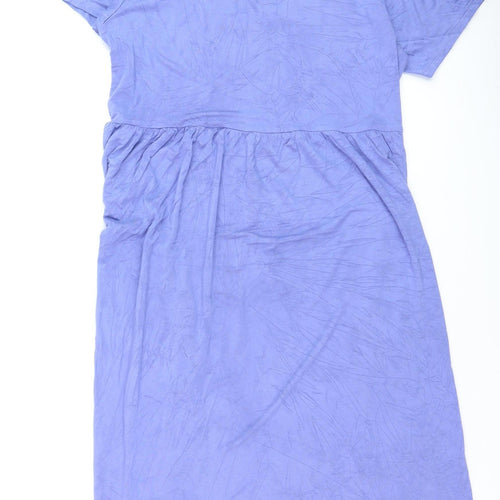 Pebble Bay Women’s Purple T-Shirt Dress Size 16 Casual Jersey